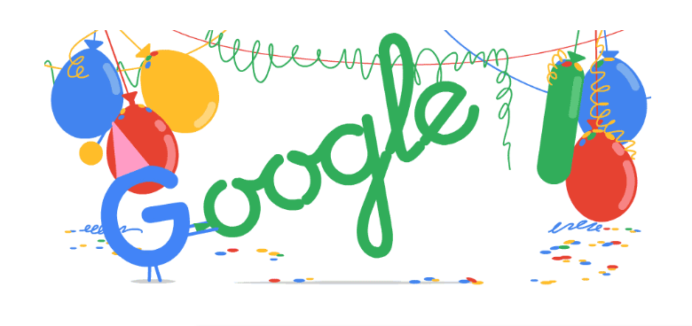 Дудл Гугл в день рождения - Студия "МАЙ", Сургут